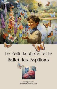 Couverture du 'Le Petit Jardinier et le Ballet des Papillons' - conte pour enfants sur la nature et le développement des vertus